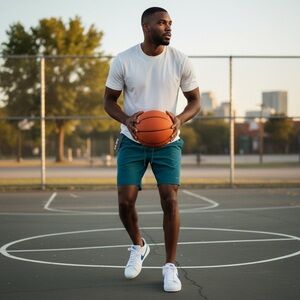 Hind Men’s Active Running Pull On/Tie Short Size-M